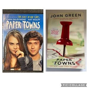Paper Towns by John Green Book and DVD Bundle
